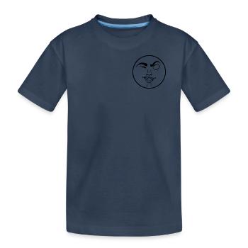 Memminger Mau - Kinder Premium Bio T-Shirt - Navy - Vorne