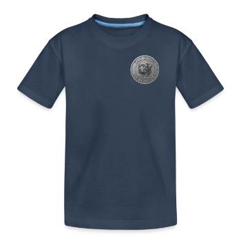 Rottweiler – Loyauté Unite – Union des Chiens - T-shirt bio Premium Enfant - bleu marine - Devant