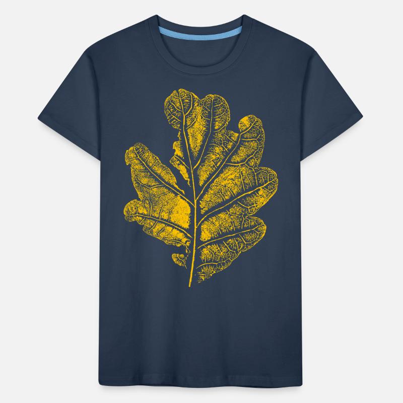 Blatt Eiche/ Eichenblatt Kinder Premium Bio T-Shirt