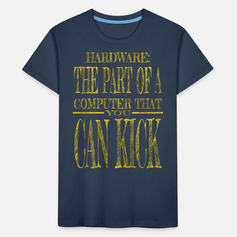 fathersday present idea programming language jokes Kids' Premium Organic T-Shirt