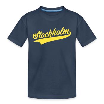Stockholm - T-shirt bio Premium Enfant - bleu marine - Devant