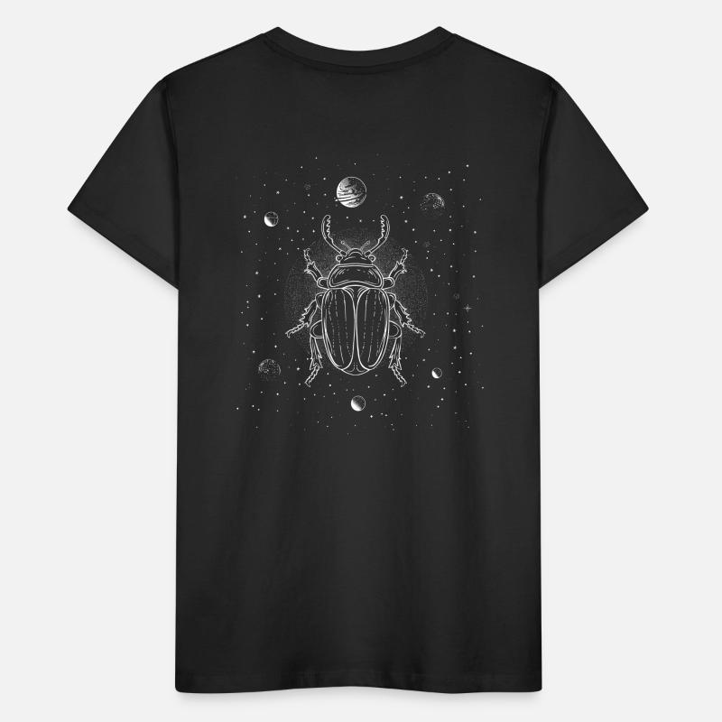Coccinelle dans l’espace - Graphiques de lignes minimalistes T-shirt bio Premium Enfant