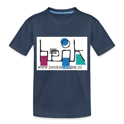henkisnietgek-logo - Kinderen premium biologisch T-shirt