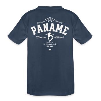Paname Urban Street skateboarding - T-shirt bio Premium Enfant - bleu marine - Dos