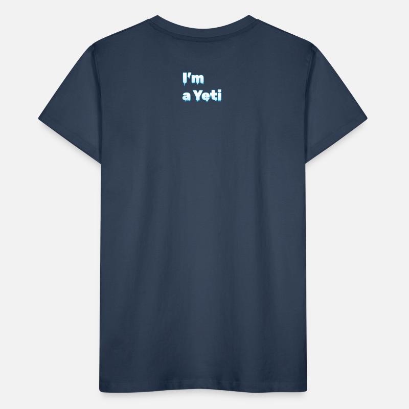 "Ich bin ein Yeti" | Eis-Design Kinder Premium Bio T-Shirt
