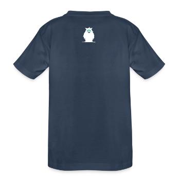 Mister Yeti - Personnage - T-shirt bio Premium Enfant - bleu marine - Dos