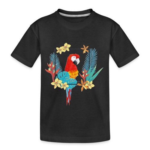 Papagei - Teenager Premium Bio T-Shirt