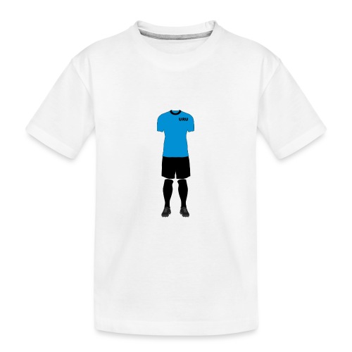 Uruguay Football Team Fan Footyr - Teenager premium biologisch T-shirt