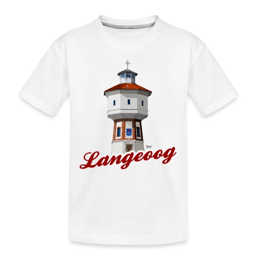 Bronko55 No.59 – Langeoog Wasserturm - Teenager Premium Bio T-Shirt