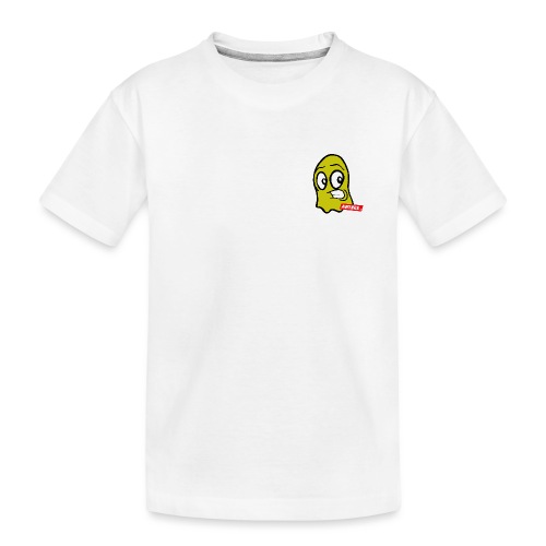 Artees GHOST Yellow SMALL LOGO - Teenager Premium Bio T-Shirt