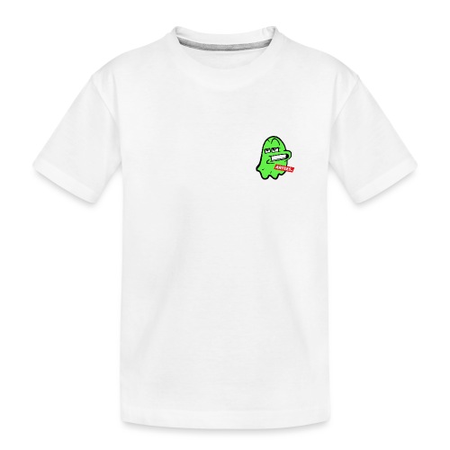 Artees GHOST Green SMALL LOGO - Teenager Premium Bio T-Shirt