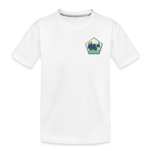 The blueberry forest - Ekologisk premium-T-shirt tonåring