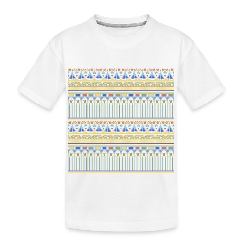 Patrón Egipcio IX - Camiseta orgánica premium adolescente