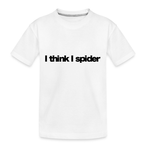 i think i spider black 2020 - Teenager Premium Bio T-Shirt