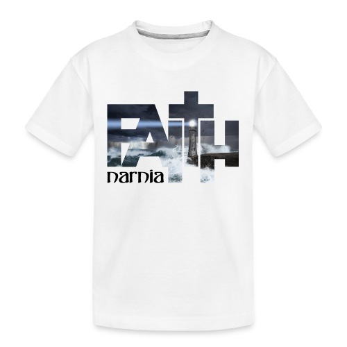 Narnia - Faith Mask - White - Teenager Premium Organic T-Shirt