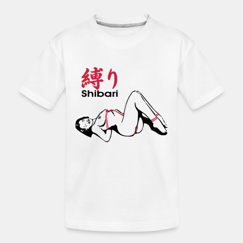 bound Shibari 2col - Teenager Premium Bio T-Shirt