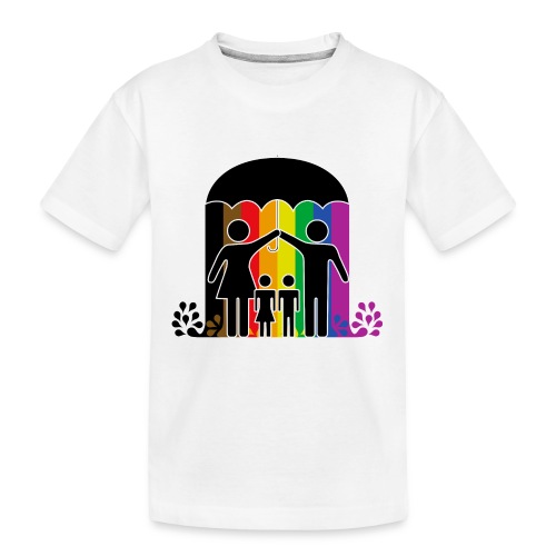Pride umbrella 2 - Ekologisk premium-T-shirt tonåring