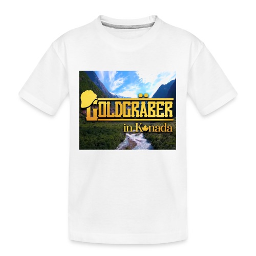 Goldgräber in Kanada - Teenager Premium Bio T-Shirt