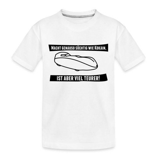 Velomobil Milan Spruch - Teenager Premium Bio T-Shirt