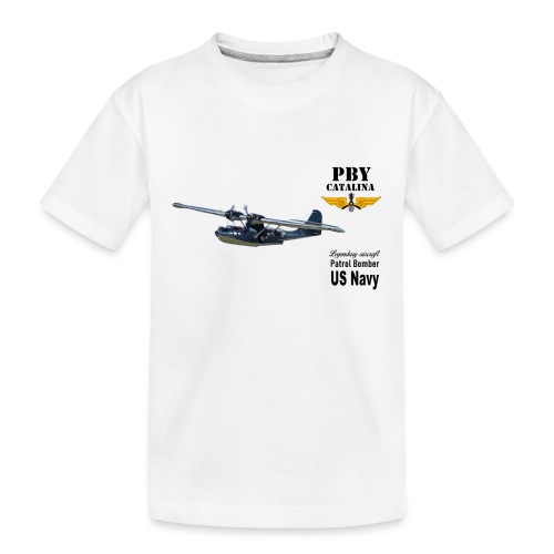 PBY Catalina - Teenager Premium Bio T-Shirt