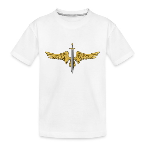 Flügeln - Teenager Premium Bio T-Shirt