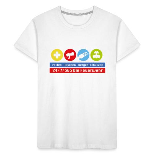 RLBS Logo neu - Teenager Premium Bio T-Shirt