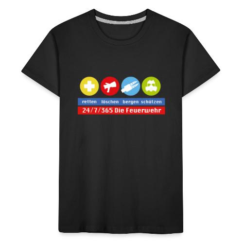 RLBS Logo neu - Teenager Premium Bio T-Shirt