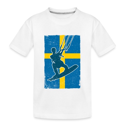 Kitesurfer Sweden - Teenager Premium Bio T-Shirt