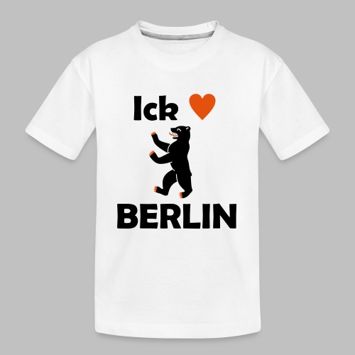 Ick liebe ❤ Berlin - Teenager Premium Bio T-Shirt