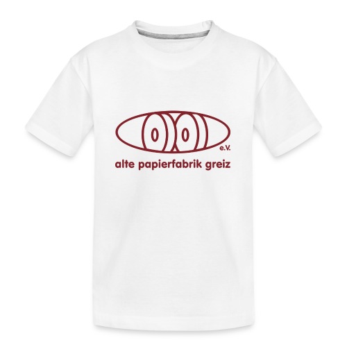 Logo Rot - Teenager Premium Bio T-Shirt