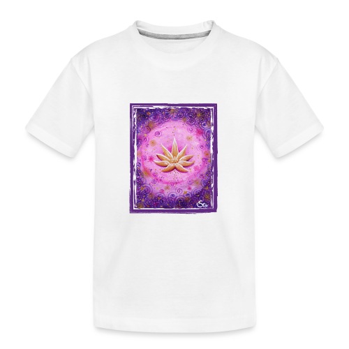 Goldener Lotus - Sonja Ariel von Staden - Teenager Premium Bio T-Shirt