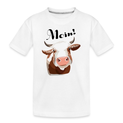 Kuh Moin! - Teenager Premium Bio T-Shirt