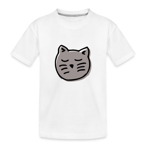 Chat Zen - T-shirt bio Premium Ado