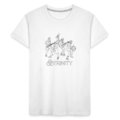 Drawing band Trinity - Teenager premium biologisch T-shirt