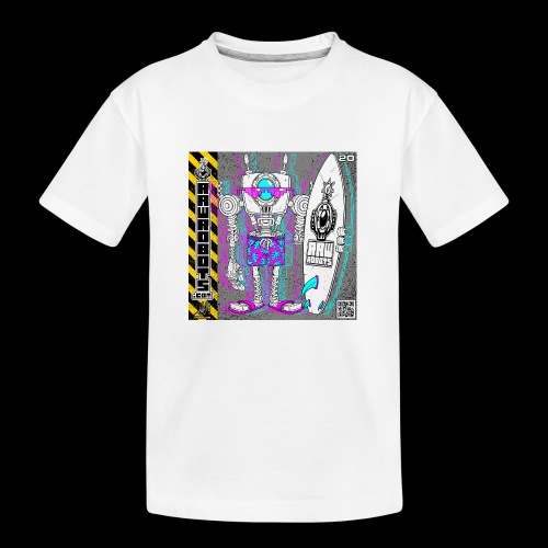 The S.U.R.F. ´s Upload Robot! - Teenager premium T-shirt økologisk