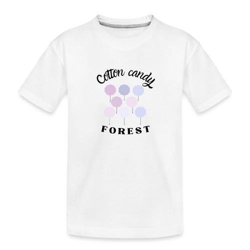 Cotton Candy Forest - Maglietta ecologica premium per ragazzi