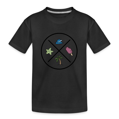Lustiges Design für den Sommer - Teenager Premium Bio T-Shirt