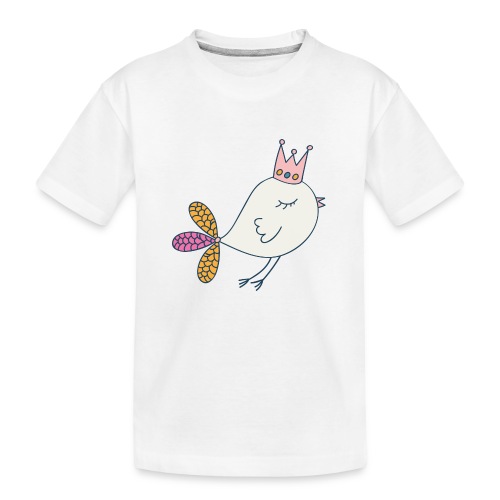 Lustiger kleiner Vogel - Teenager Premium Bio T-Shirt
