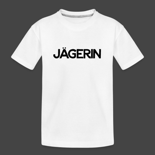 Jägerin-Shirt - Teenager Premium Bio T-Shirt