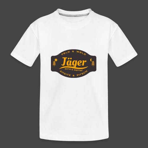 Das Jäger-Shirt für aktive Jäger - Teenager Premium Bio T-Shirt
