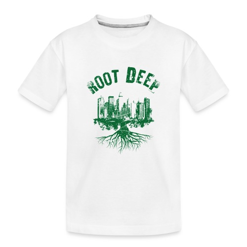 Root deep Urban grün - Teenager Premium Bio T-Shirt