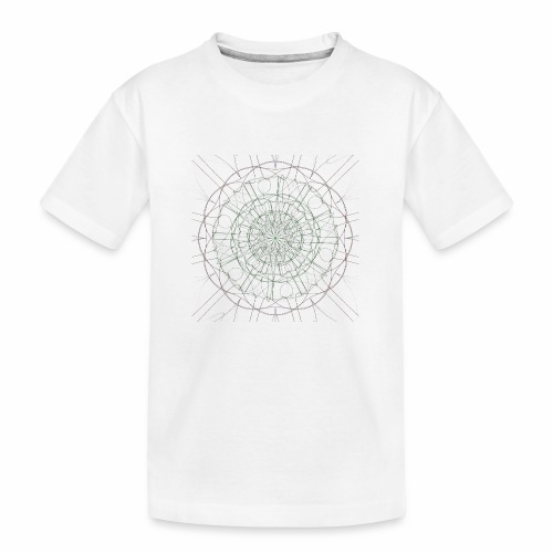 Mandala - Teinien premium luomu-t-paita