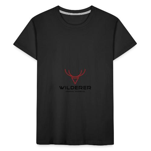 WUIDBUZZ | Wilderer | Männersache - Teenager Premium Bio T-Shirt