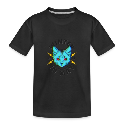 Black cat - Camiseta orgánica premium adolescente
