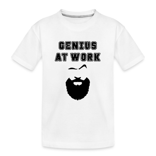 GENIUS AT WORK - Camiseta orgánica premium adolescente