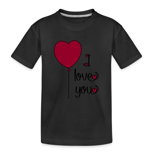 T-Shirt für Verliebte - Teenager Premium Bio T-Shirt