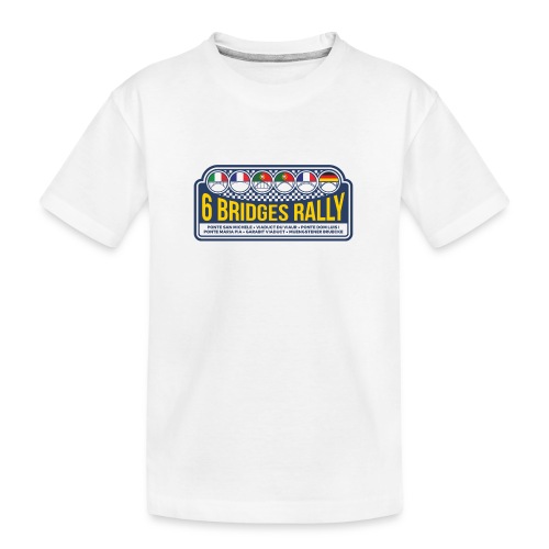 Six Bridges Rally Logo - Teenager Premium Bio T-Shirt