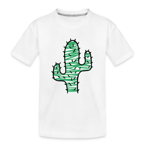 Kaktus sehr stachelig - Teenager Premium Bio T-Shirt