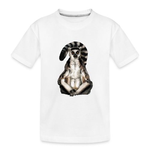 Lemur Katta - Teenager Premium Bio T-Shirt