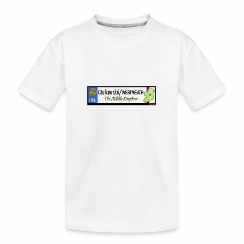 WESTMEATH, IRELAND: licence plate tag style decal - Teenager Premium Organic T-Shirt